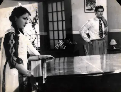 Prakash Malhotra (Cinematographer), Mem Sahib, 1956, Photographic Still