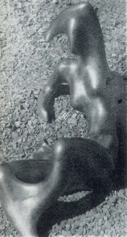 Rajnikant Panchal (Artist), Figure, 1960, Sculpture