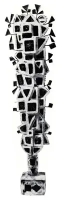 Dhanraj Bhagat (Artist), Musical Construction, 1967, Sculpture
