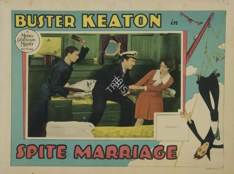Edward Sedgwick (Director), Spite Marriage, 1929, Lobby card