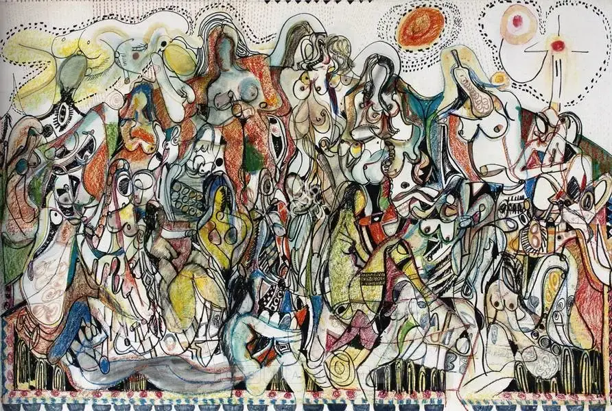Avinash Chandra (Artist), Untitled, 1963, Painting
