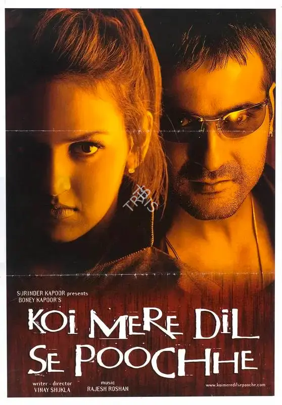 Boney Kapoor (Producer), Koi Mere Dil Se Pooche, 2002, Full Sheet Poster