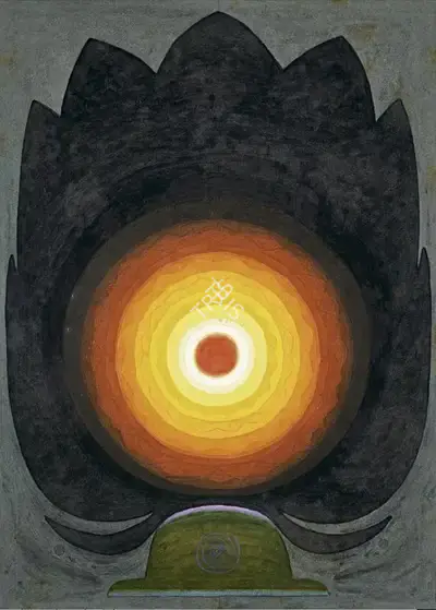 Biren De (Artist), Untitled, 1990, Painting