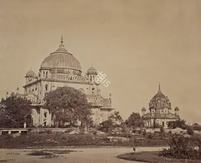 Studio V. & E. Pont (Photographic Studio), Saadat Ali's Tomb Hoseinabad, Lucknow, Antiquarian Photograph