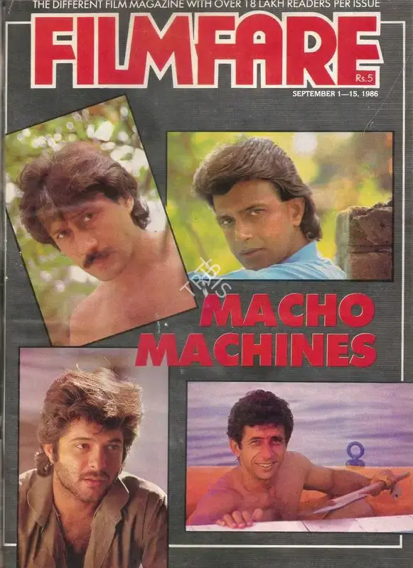 Rauf Ahmed (Editor), Filmfare, 1986, Magazine