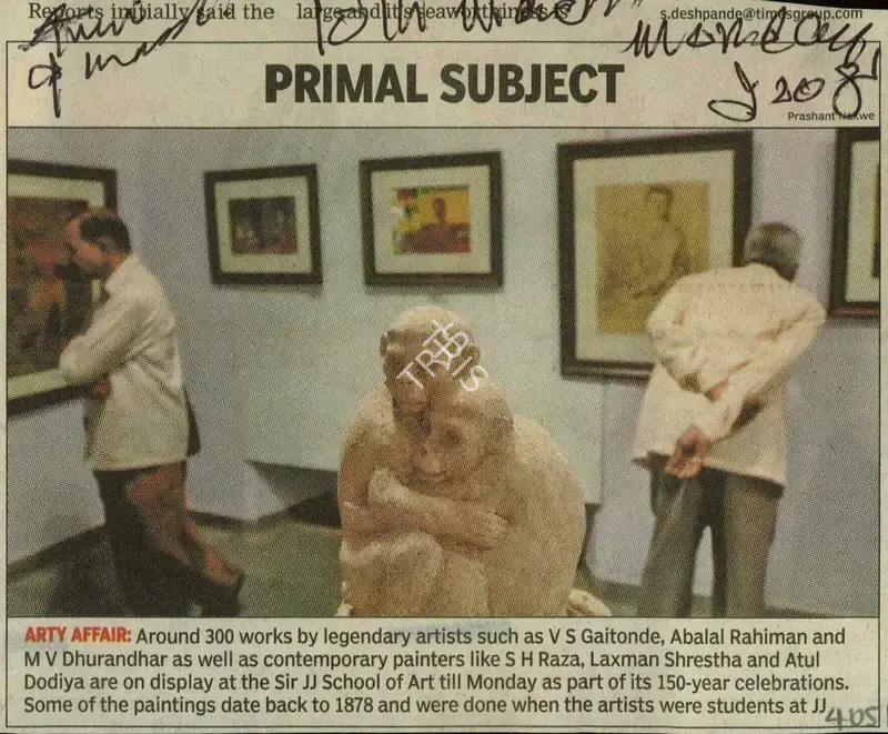 Arty Affair, 2008, Newspaper Clipping