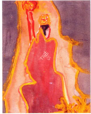 Rabindranath Tagore (Artist), Untitled, 1934, Painting