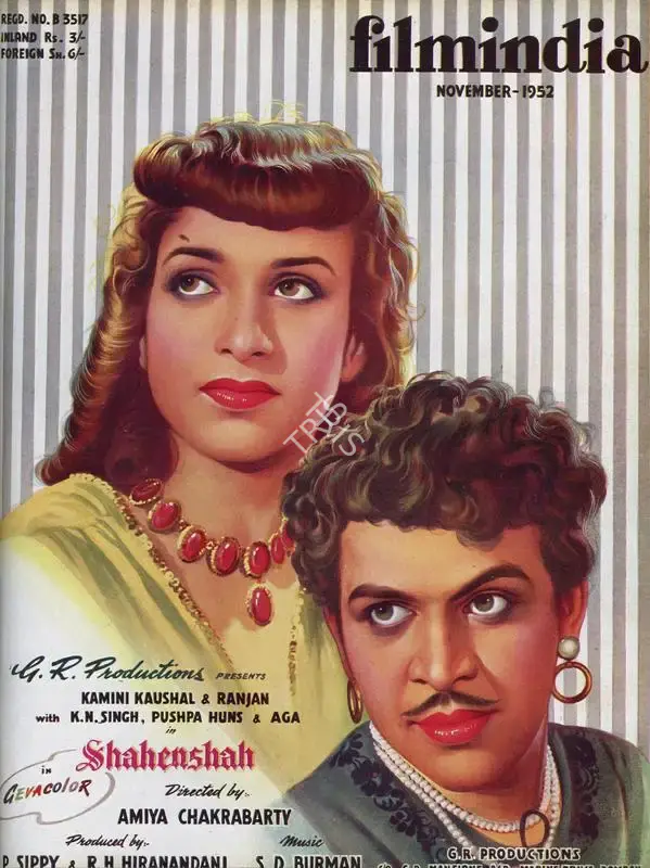 Baburao Patel (Editor), Filmindia, 1952, Magazine