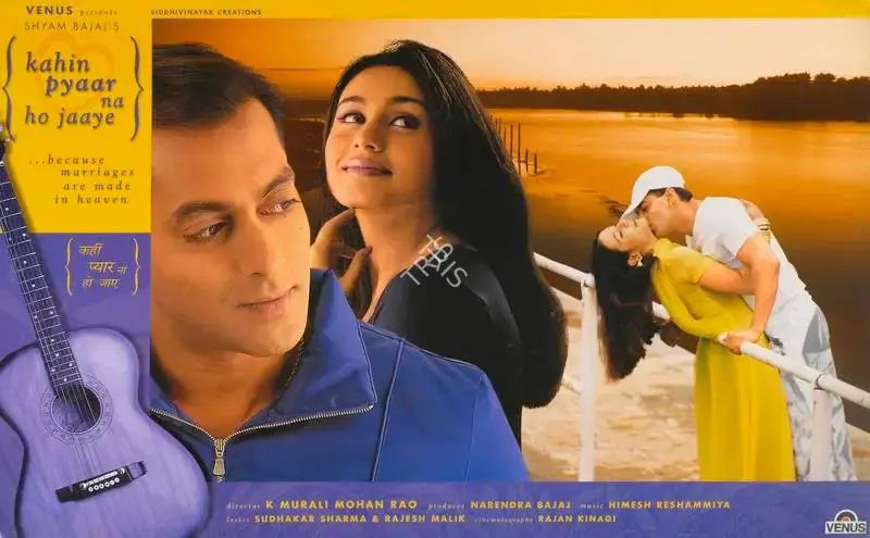 Narendra Bajaj (Producer), Kahin Pyar Na Ho Jaye, 2000, Lobby Card