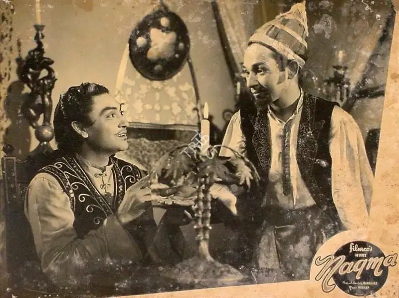Nakshab (Director), Nagma, 1953, Lobby Card