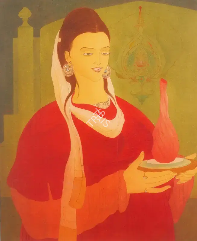 Chughtai, M.A.R. (Artist). Pride Of The East, n.d. | Painting, Bon.Dub/12.10.09, 2009 · Bonhams