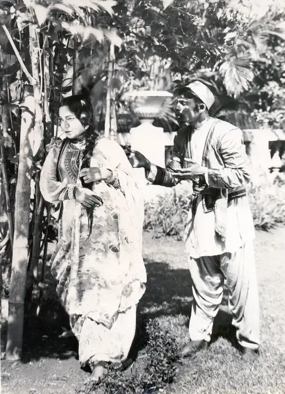 Madanrai Vakil (Director), Noor E Iman, 1933, Photographic Still