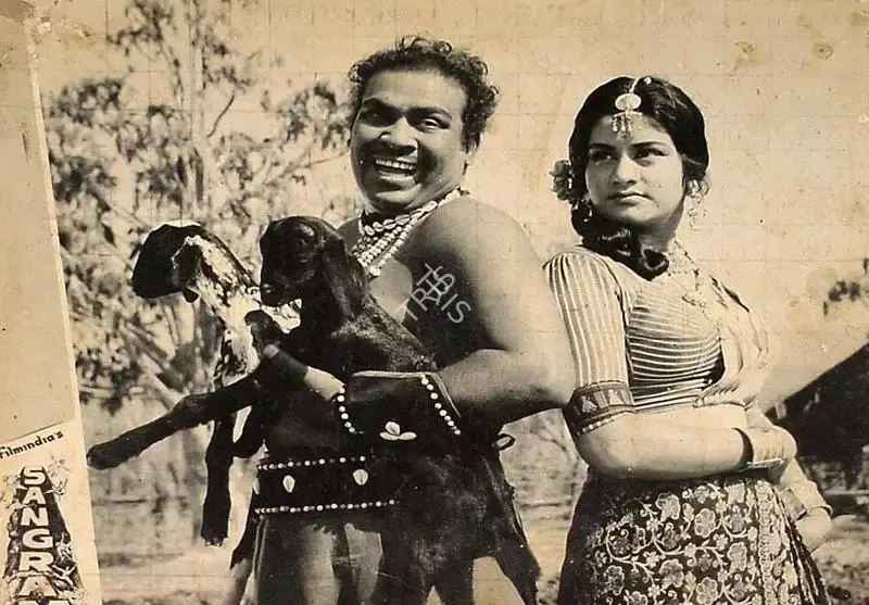 P.N. Shukla (Producer), Sangram, 1965, Lobby Card