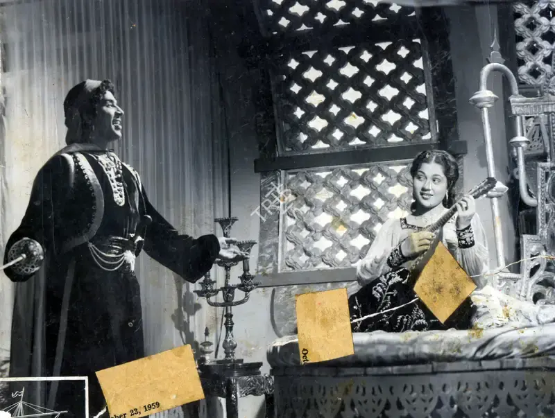 Nanabhai Bhatt (Director), Sinbad Jahaaji, 1952, Photographic Still