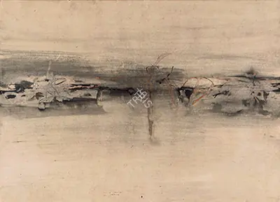 V.S. Gaitonde (Artist), Untitled, 1962, Painting