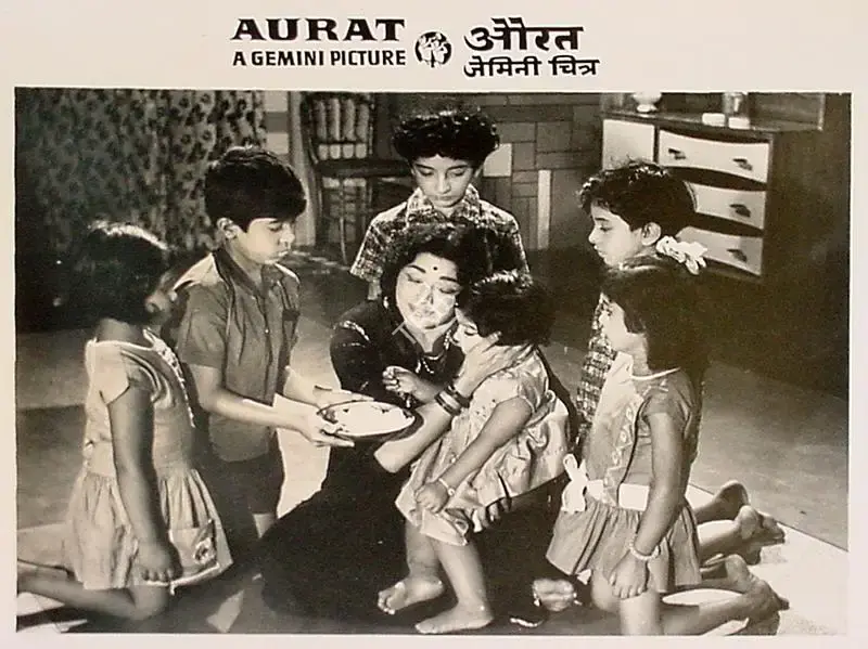 S.S. Balan (Producer), Aurat, 1967, Lobby Card