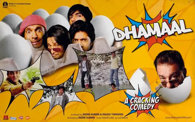 Inder Kumar (Producer), Dhamaal, 2007, Lobby Card