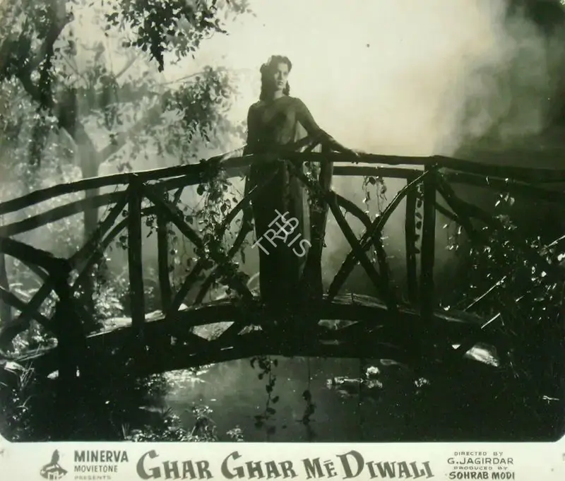 Sohrab Modi (Producer), Ghar Ghar Me Diwali, 1955, Lobby Card