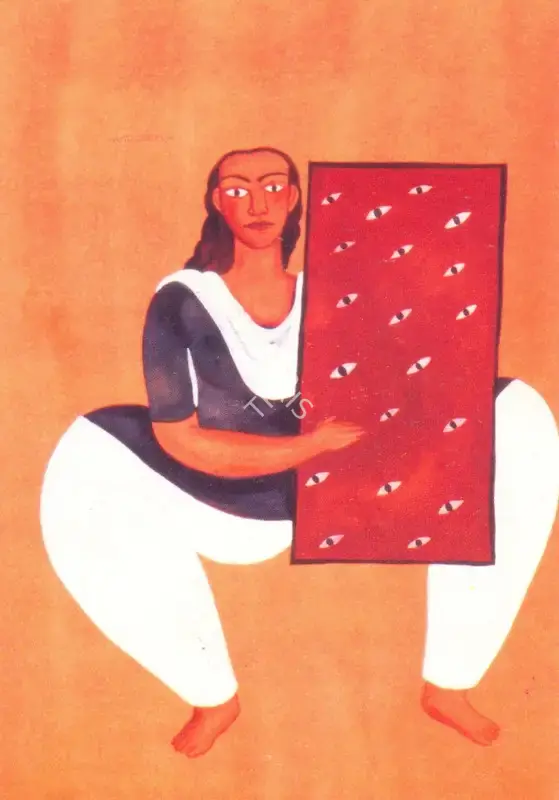 Rekha Rodwittiya (Artist), Untitled, Painting