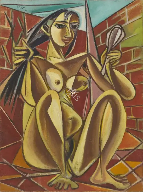 George Keyt (Artist), Untitled, 1946, Painting