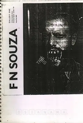 F.N. Souza (Artist), F. N. Souza, 1962, Solo Exhibition Catalogue