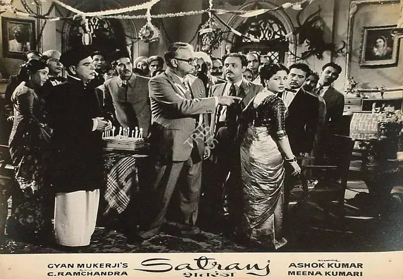 K.H. Kapadia (Cinematographer), Satranj, 1956, Lobby Card