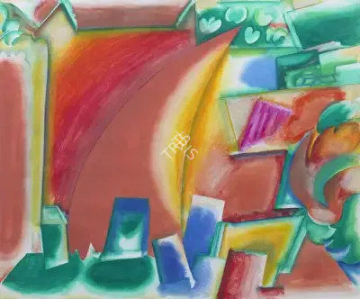 G.M. Sheikh (Artist), Untitled, 1994, Painting