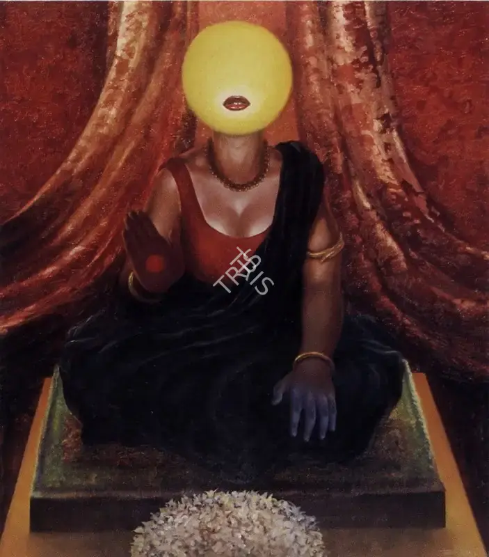 Bikash Bhattacharjee (Artist), Untitled, 1979, Painting