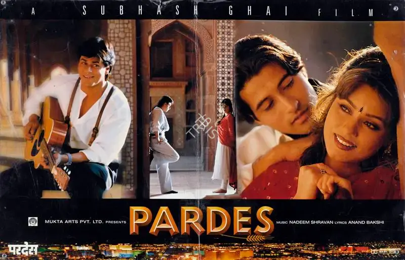 Subhash Ghai (Producer), Pardes, 1997, Lobby Card