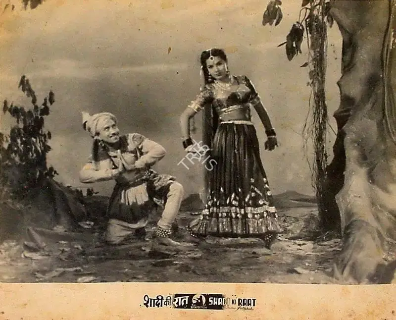Yashwant Pethkar (Director), Shadi Ki Raat, 1950, Lobby Card