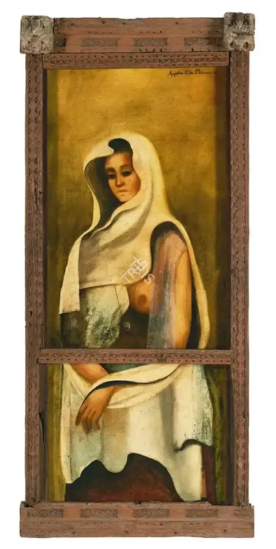 Anjolie Ela Menon (Artist), Untitled, 1986, Painting