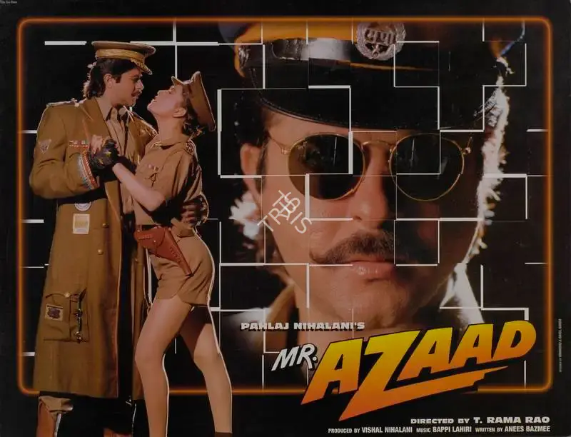 Siba Mishra (Cinematographer), Mr Azaad, 1994, Lobby Card
