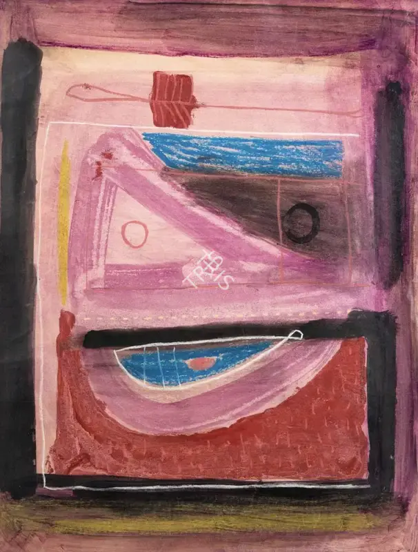Prabhakar Barwe (Artist), Untitled, 1967, Painting