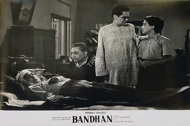 R.D. Pareenja (Cinematographer), Bandhan, 1940, Lobby Card