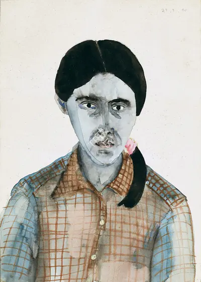 Anju Dodiya (Artist), Untitled, 1990, Painting