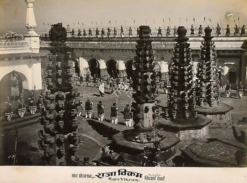 Dhirubhai Desai (Director), Raja Vikram, 1957, Lobby Card