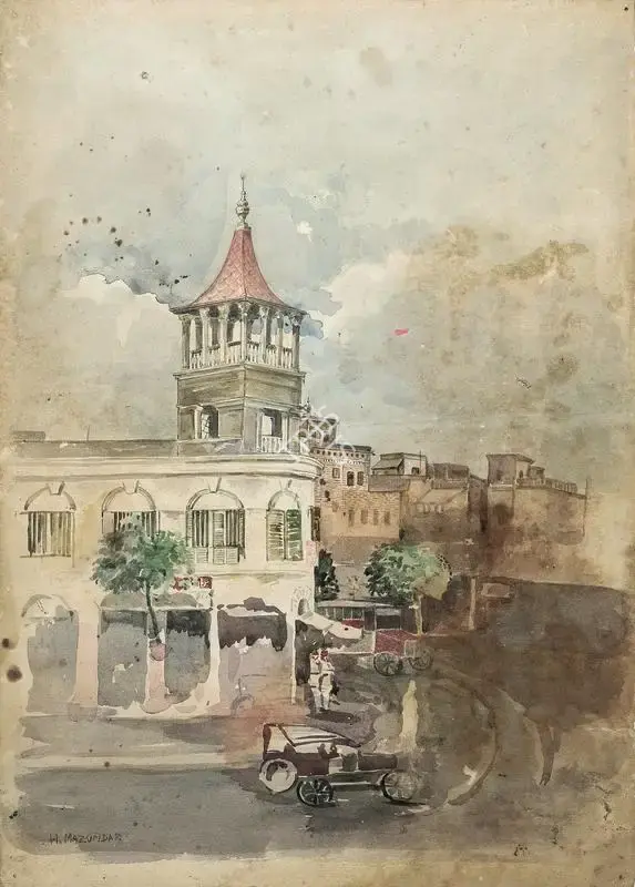 Hemendranath Mazumdar (Artist), Untitled, Painting
