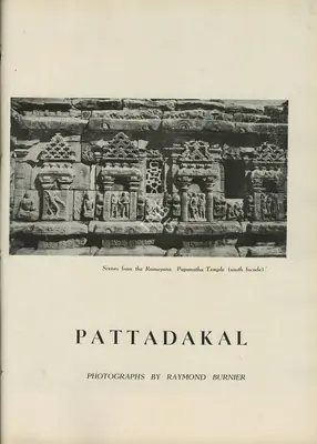 Raymond Burnier (Photographer), Pattadakal, 1951, Essay