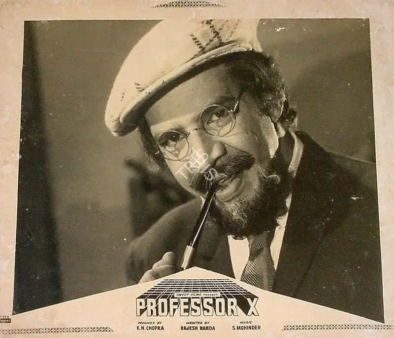 K.N. Chopra (Producer), Professor X, 1966, Lobby Card