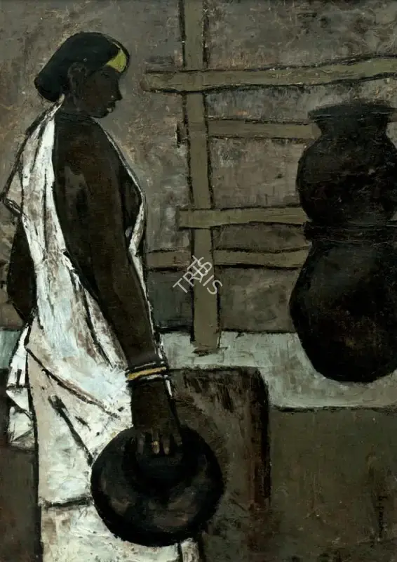 B. Prabha (Artist), Untitled, 1960, Painting