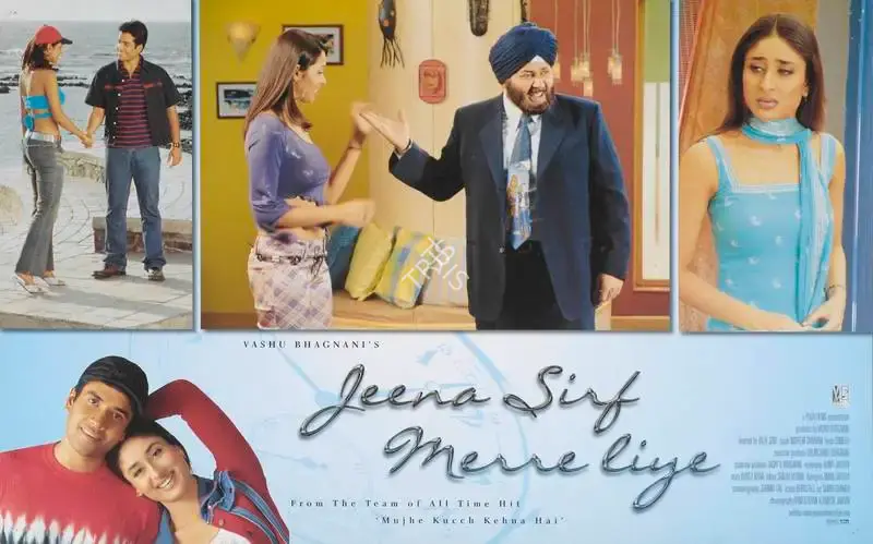 Vashu Bhagnani (Producer), Jeena Sirf Merre Liye, 2002, Lobby Card