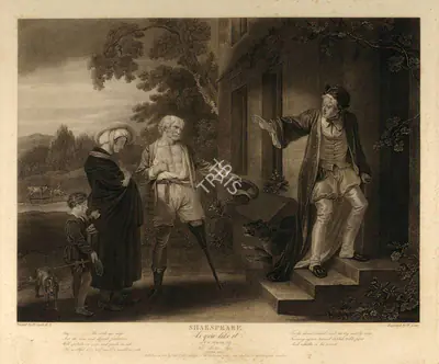 After Robert Smirke (Artist), As You Like It, 1801, Aquatint
