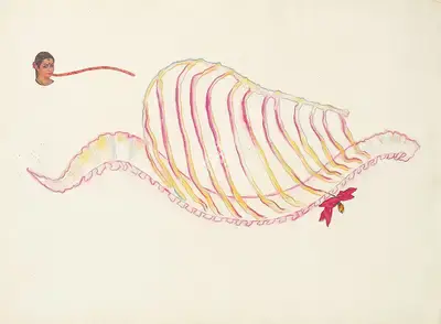 Mithu Sen (Artist), Untitled , Painting
