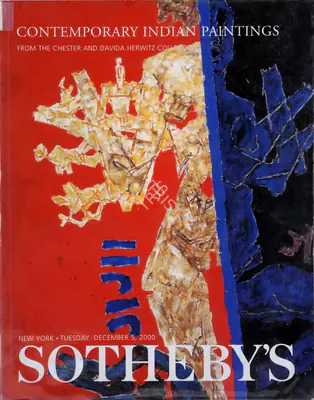 Sotheby's (Auction House), Contemporary Indian Paintings, 2000, Auction Catalogue