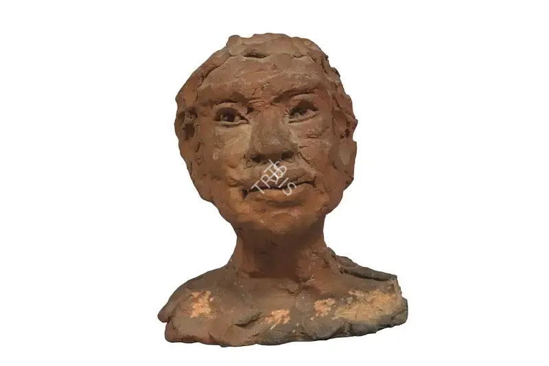 Baij, Ramkinkar (Artist). Portrait, n.d. | Sculpture, Os.Mum/19.06.15, 2015 · Osian's