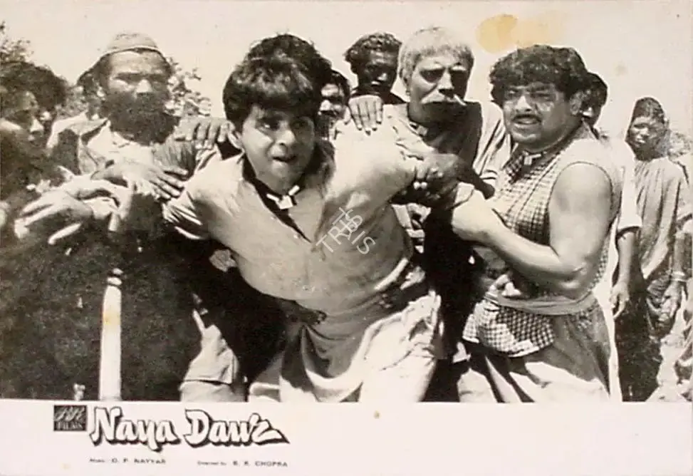 M.N. Malhotra (Cinematographer), Naya Daur, 1957, Lobby Card