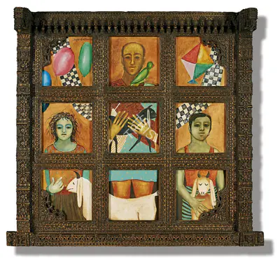 Anjolie Ela Menon (Artist), Family, 2018, Sculpture