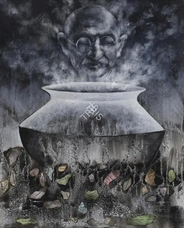 Sudhanshu Sutar (Artist), Untitled, 2007, Painting