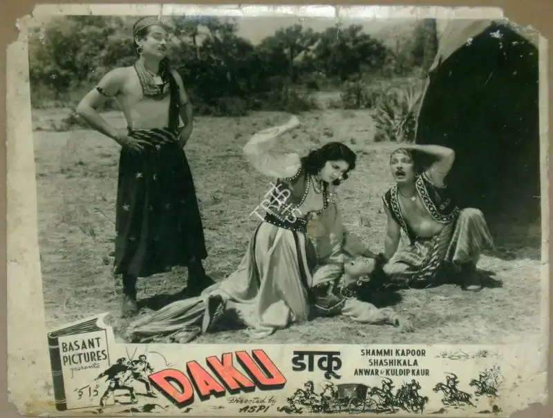 Aspi (Director), Daku, 1955, Lobby Card