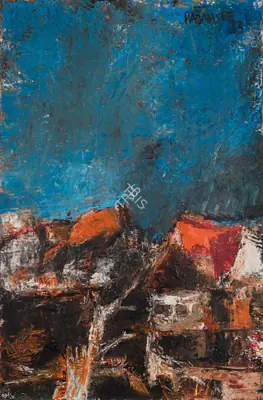 Akbar Padamsee (Artist), Untitled, 1963, Painting